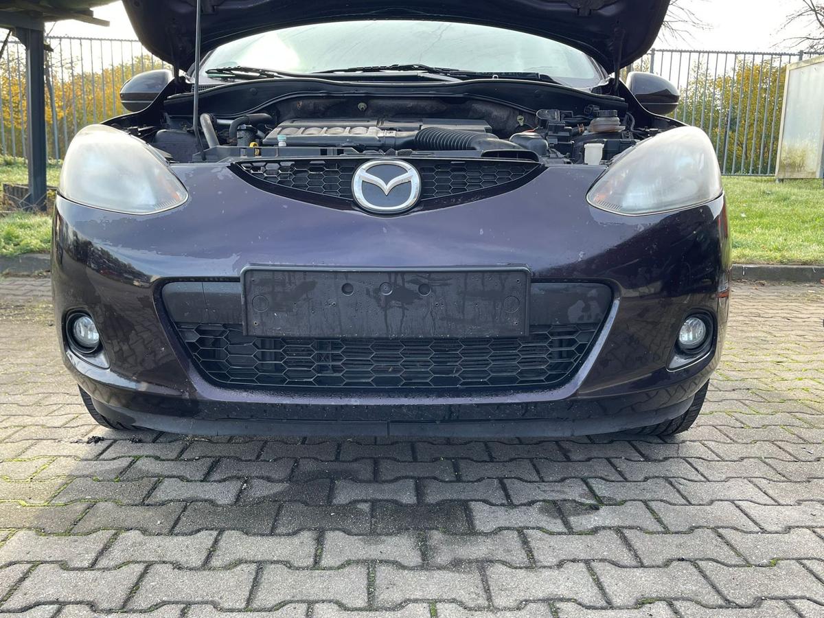 Mazda 2 DE original Stoßstange Stoßfänger vorn 5-Türer Lilametallic BJ09